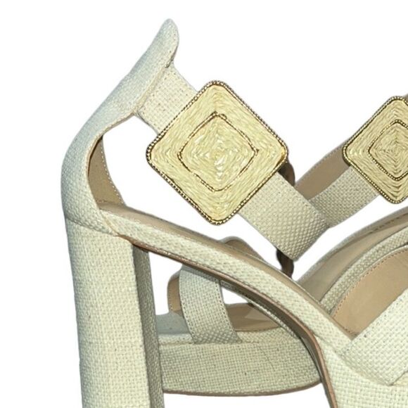 FTF Ankle Strap Wide-Width Block Heels - Picture 6 of 14